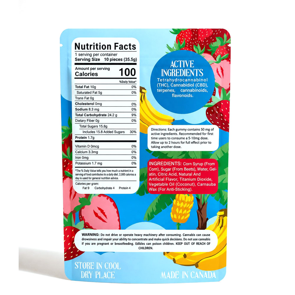 500mg Babes Gummies