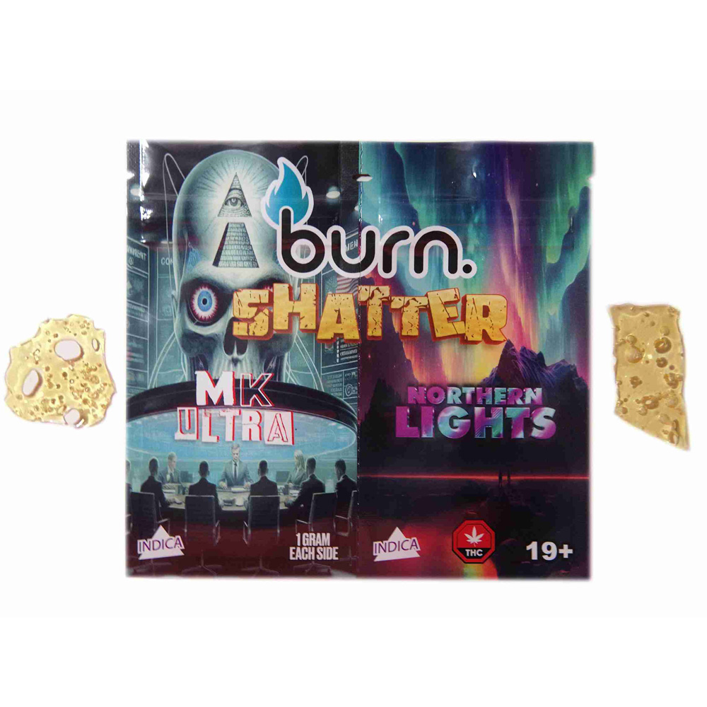 2g Shatter Pack by Burn - Mk Ultra & Northern Lights