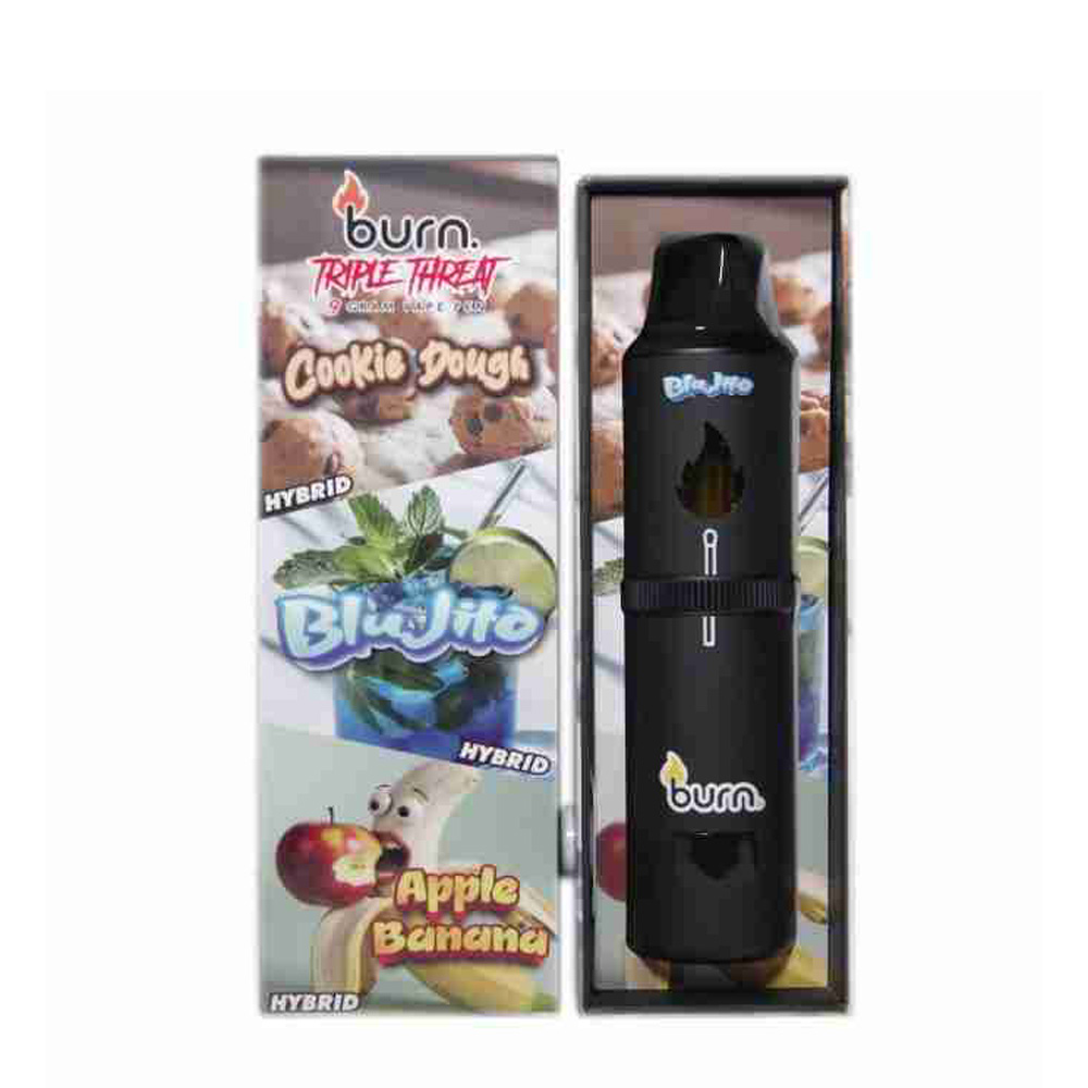 9g Triple Threat Cookie Dough + Blujito + Apple Banana Vape
