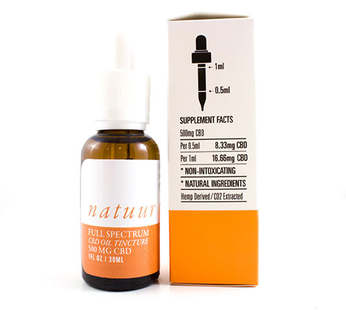 Natuur 500mg Full Spectrum CBD Oil